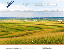 Tablet Screenshot of midcoglobal.com